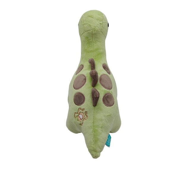 Bellzi Brontosaurus Stuffed Animal Plush Green Bronti Dinosaur 12 Inch - Picture 3 of 10